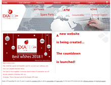 Tablet Screenshot of exatec-atm.com